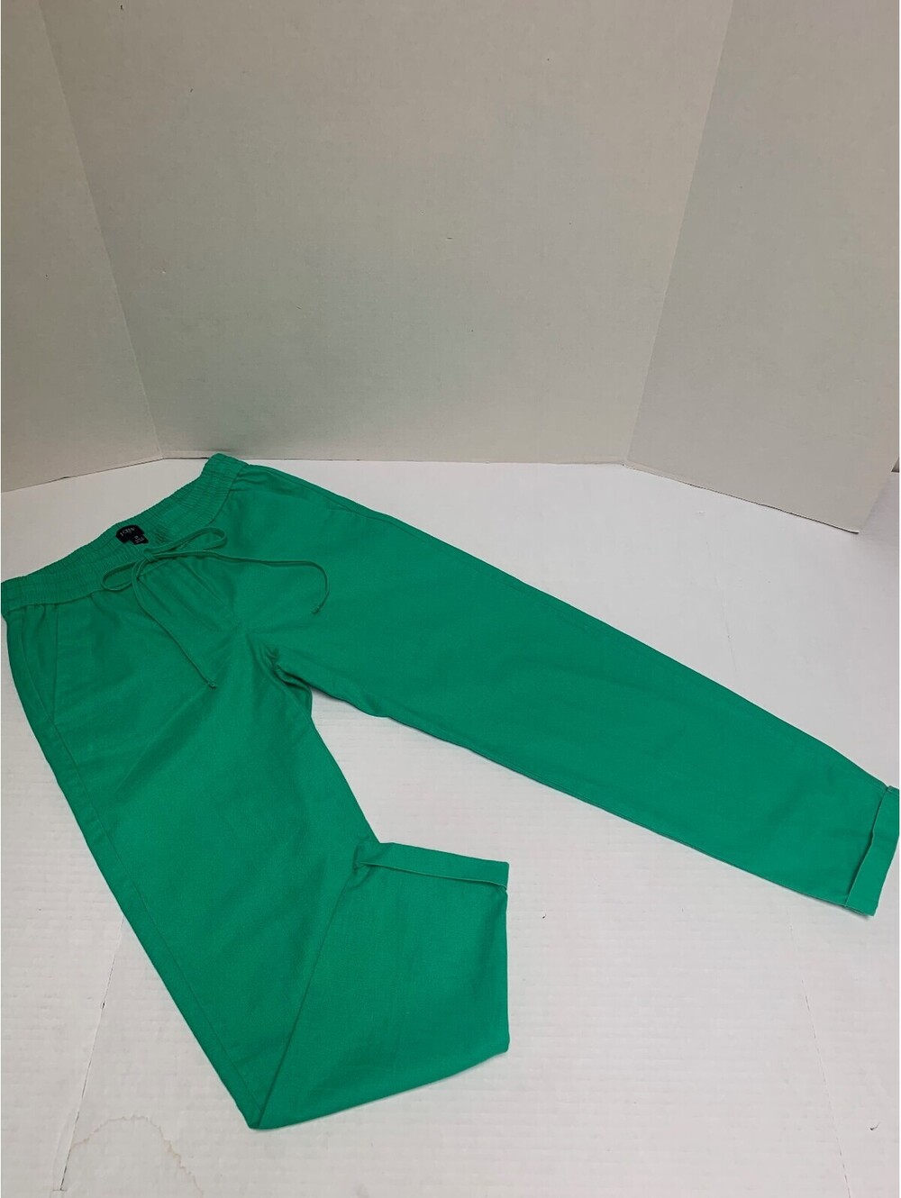 J Crew Womans Size 0 VIbrant Emerald Green Ankle Pants